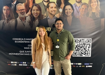 Encontro do ALI Ecossistema Iago Moreira com a ALI de Paracatu, Iza Mary no T3 Experience em abril de 2026.