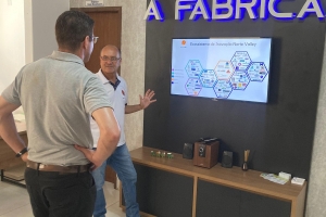 Visita de Adney Siqueira - Aceleradora A Fábrica