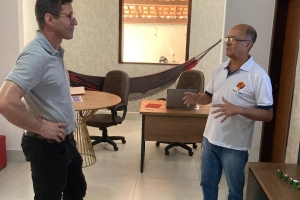  Visita de Adney Siqueira - Aceleradora A Fábrica
