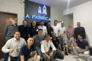 Visita do gerente do Hub de Inovação do Banco do Nordeste do Brasil