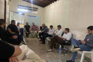 Visita do gerente do Hub de Inovação do Banco do Nordeste do Brasil