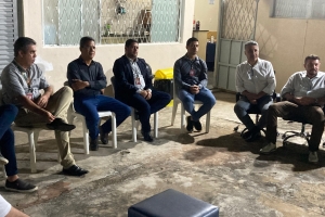 Visita do gerente do Hub de Inovação do Banco do Nordeste do Brasil
