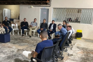 Visita do gerente do Hub de Inovação do Banco do Nordeste do Brasil