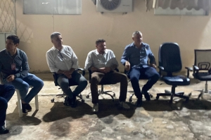 Visita do gerente do Hub de Inovação do Banco do Nordeste do Brasil