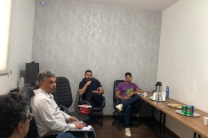 Visita do Hugo Felipe - Prefeito de Engenheiro Navarro à Aceleradora A Fábrica