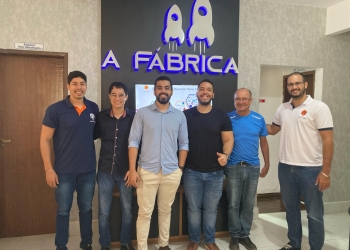 VISITA DOS EMPRESÁRIOS DA T3 NA ACELERADORA A FÁBRICA