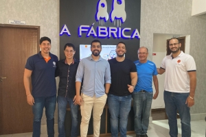 Visita dos empresários da T3 na Aceleradora A Fábrica
