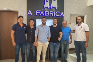 Visita dos empresários da T3 na Aceleradora A Fábrica